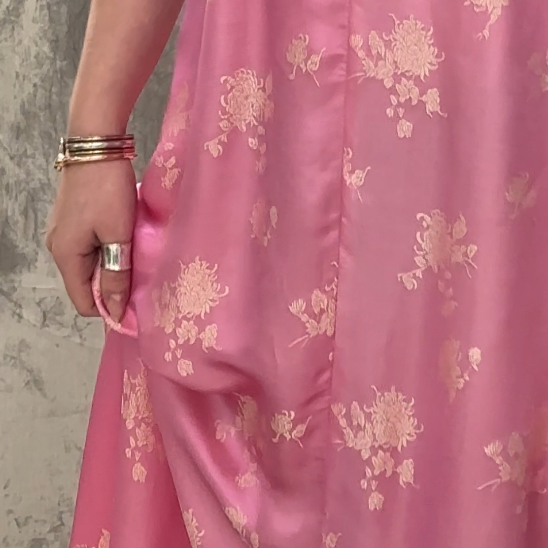 Handmade Mulberry Silk - Gilded Rose