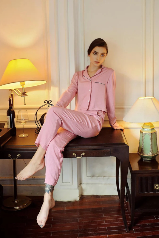 Women Silk PJs - LelaSilk PJs Set - Pajamas for Women - Silk Set for Bridesmaids - Gift For Her