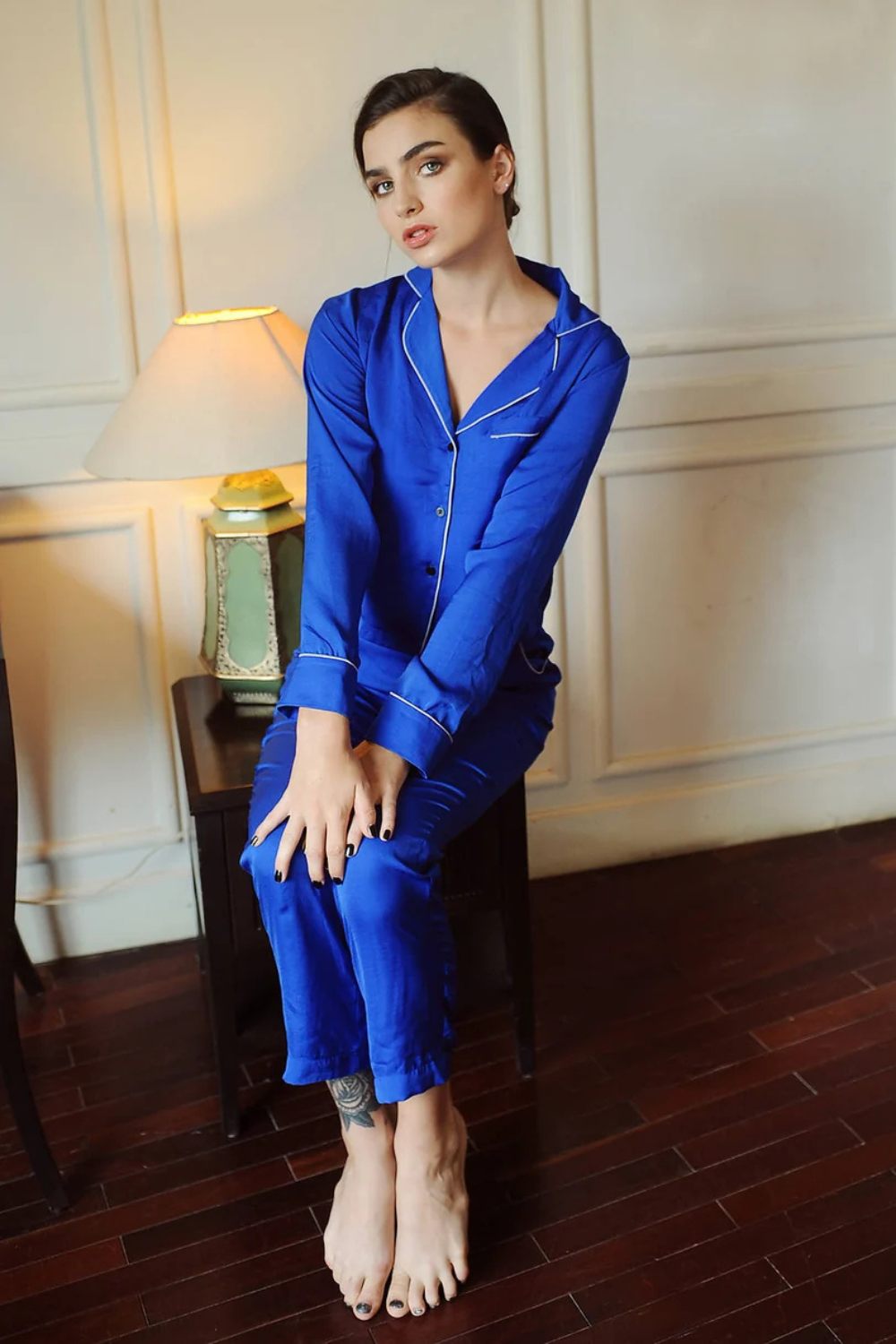 Women Silk PJs - LelaSilk PJs Set - Pajamas for Women - Silk Set for Bridesmaids - Gift For Her