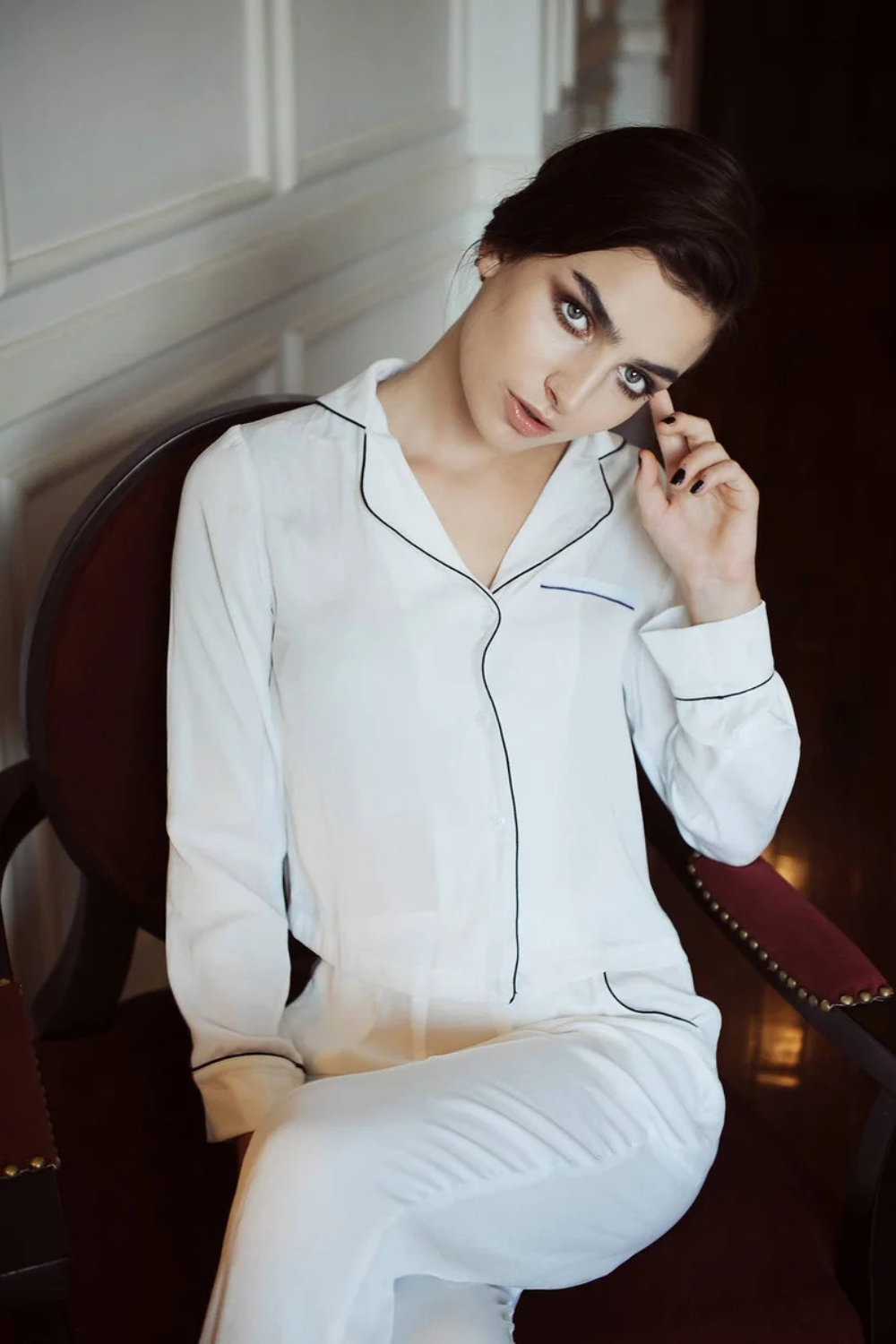 Women Silk PJs - LelaSilk PJs Set - Pajamas for Women - Silk Set for Bridesmaids - Gift For Her