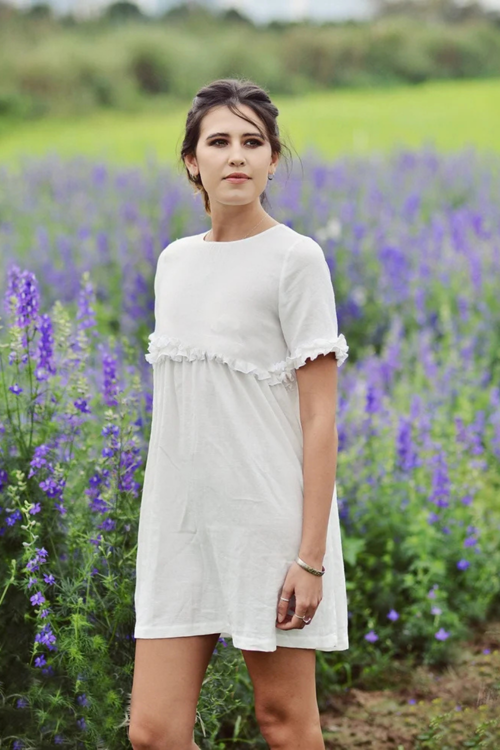 Petite Linen Dress - Short Cotton Dress - Organic Cotton Dress