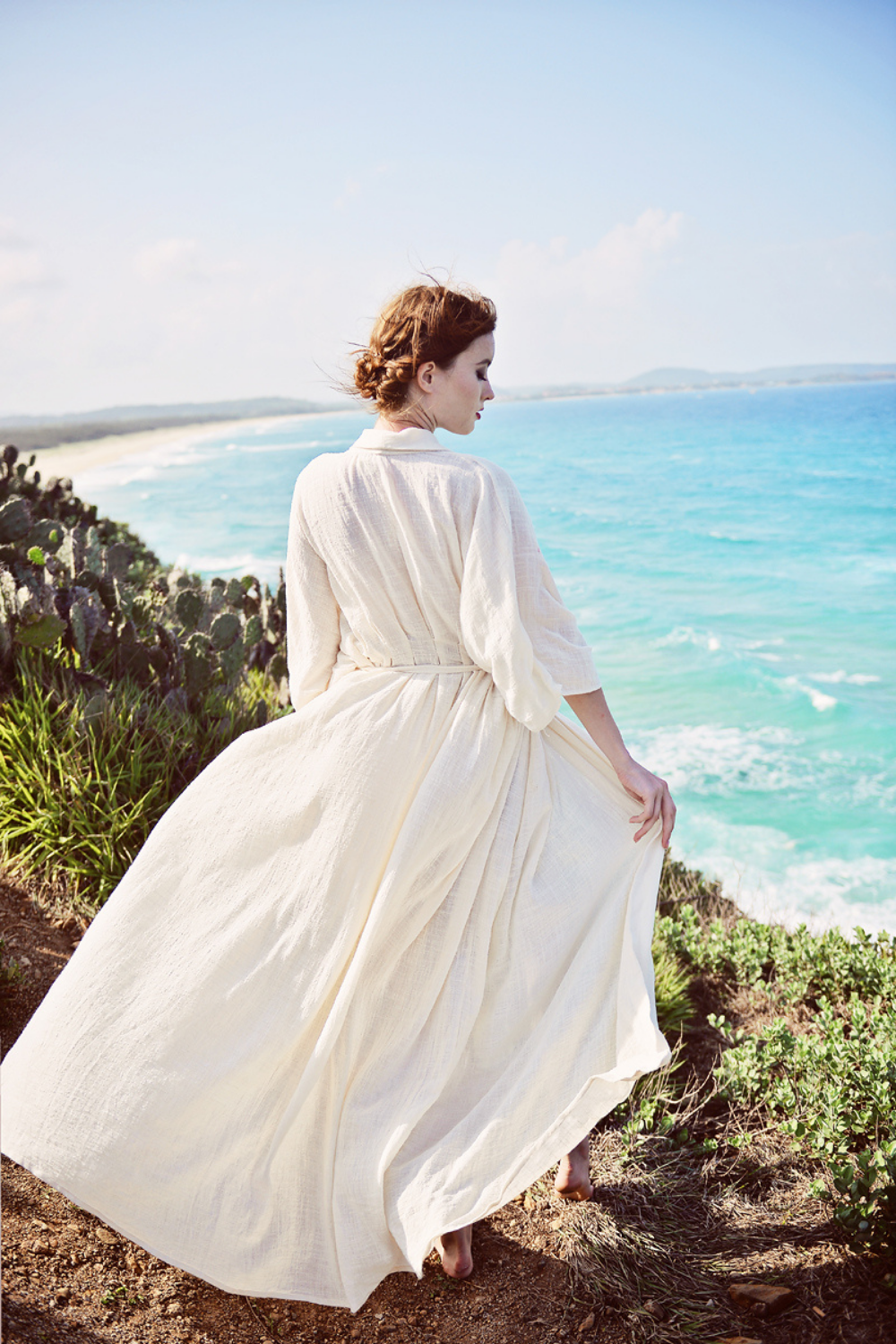 Linen Robe for Women
