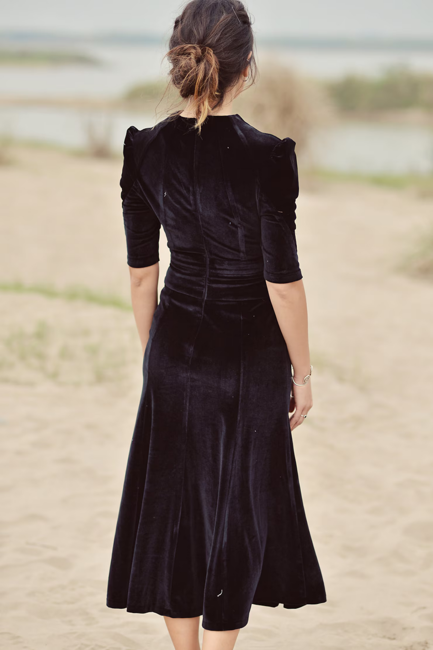 TATIANNA Formal Velvet Dress