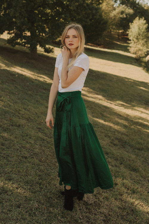 Silk Skirt Midi - Silk Skirt Women - Raw Silk Skirt - Silk Dress - Mulberry Silk Dress