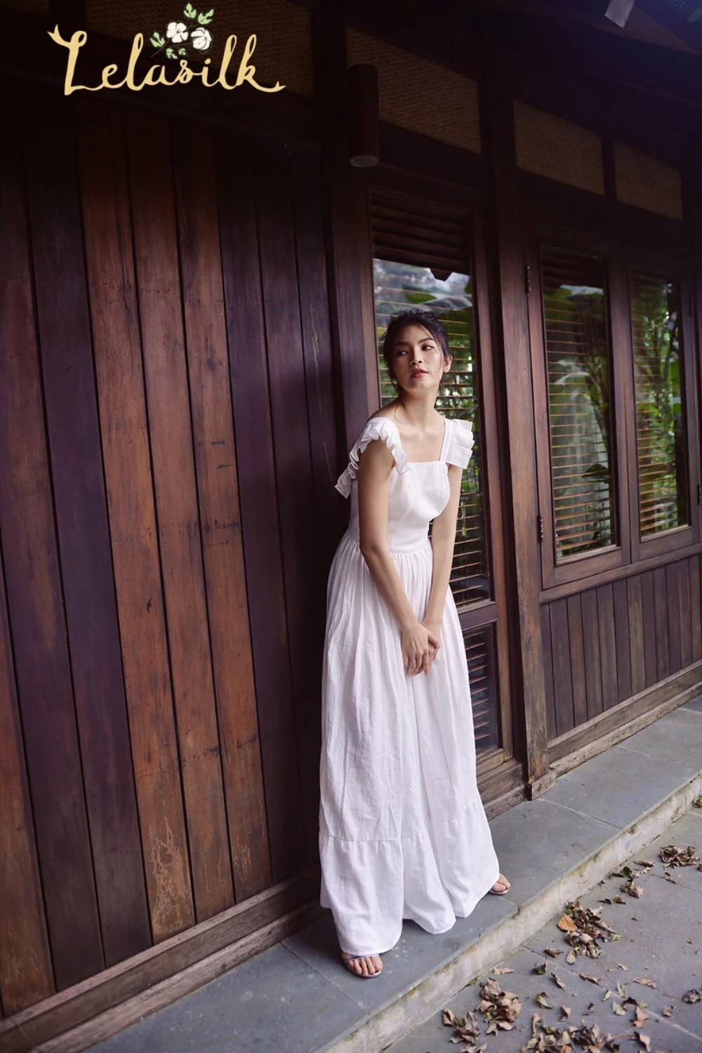 Long Linen Dress - Long Beach Dress - Women Organic Clothing