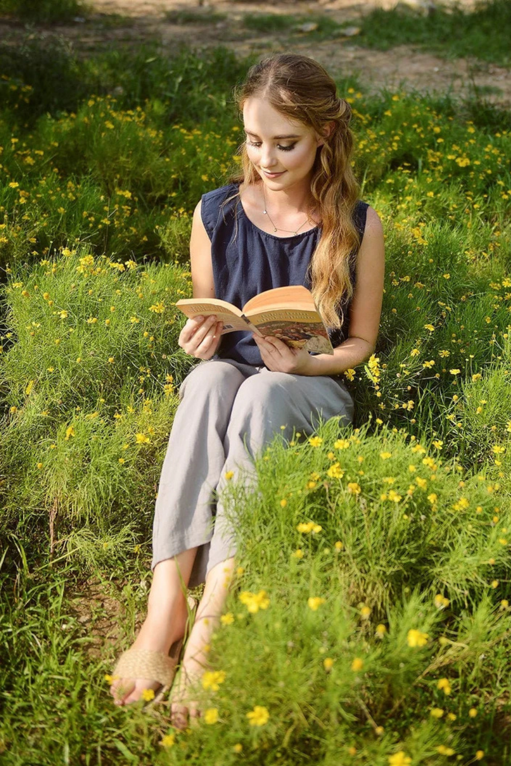 Relaxed Cotton Linen Trousers