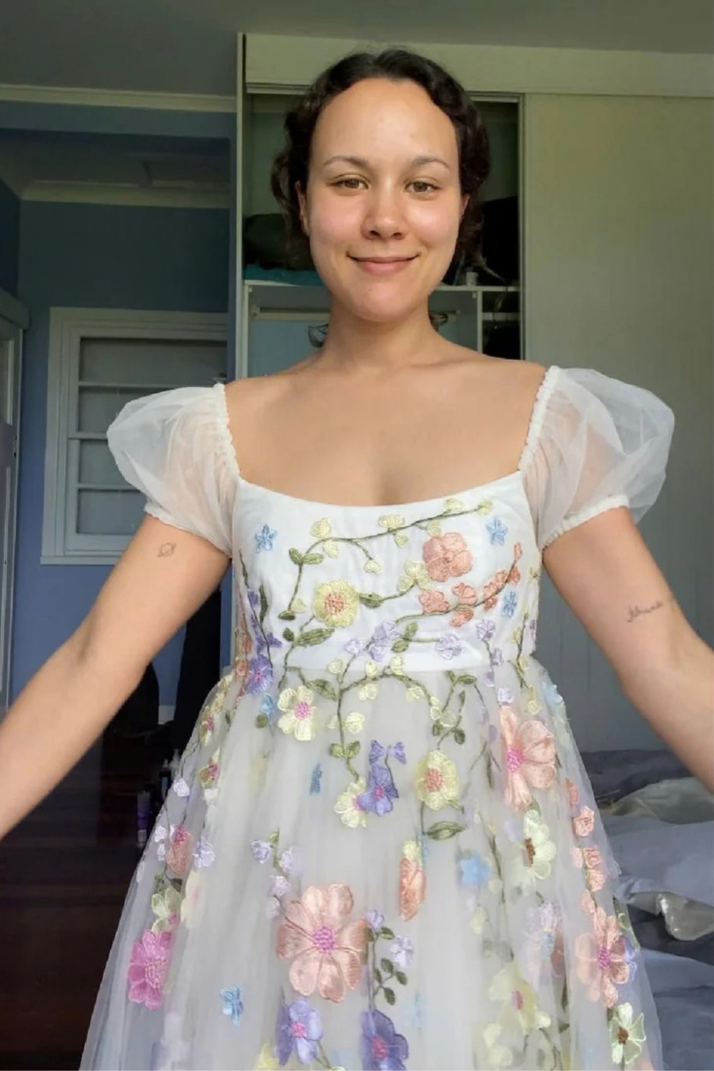 AMELIA Floral Regency Wedding Dress