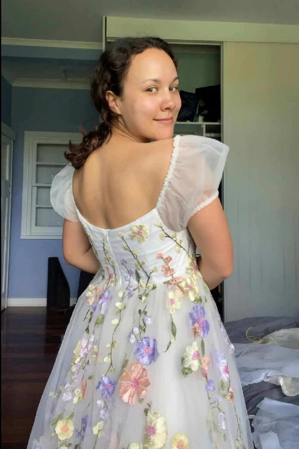 AMELIA Floral Regency Wedding Dress