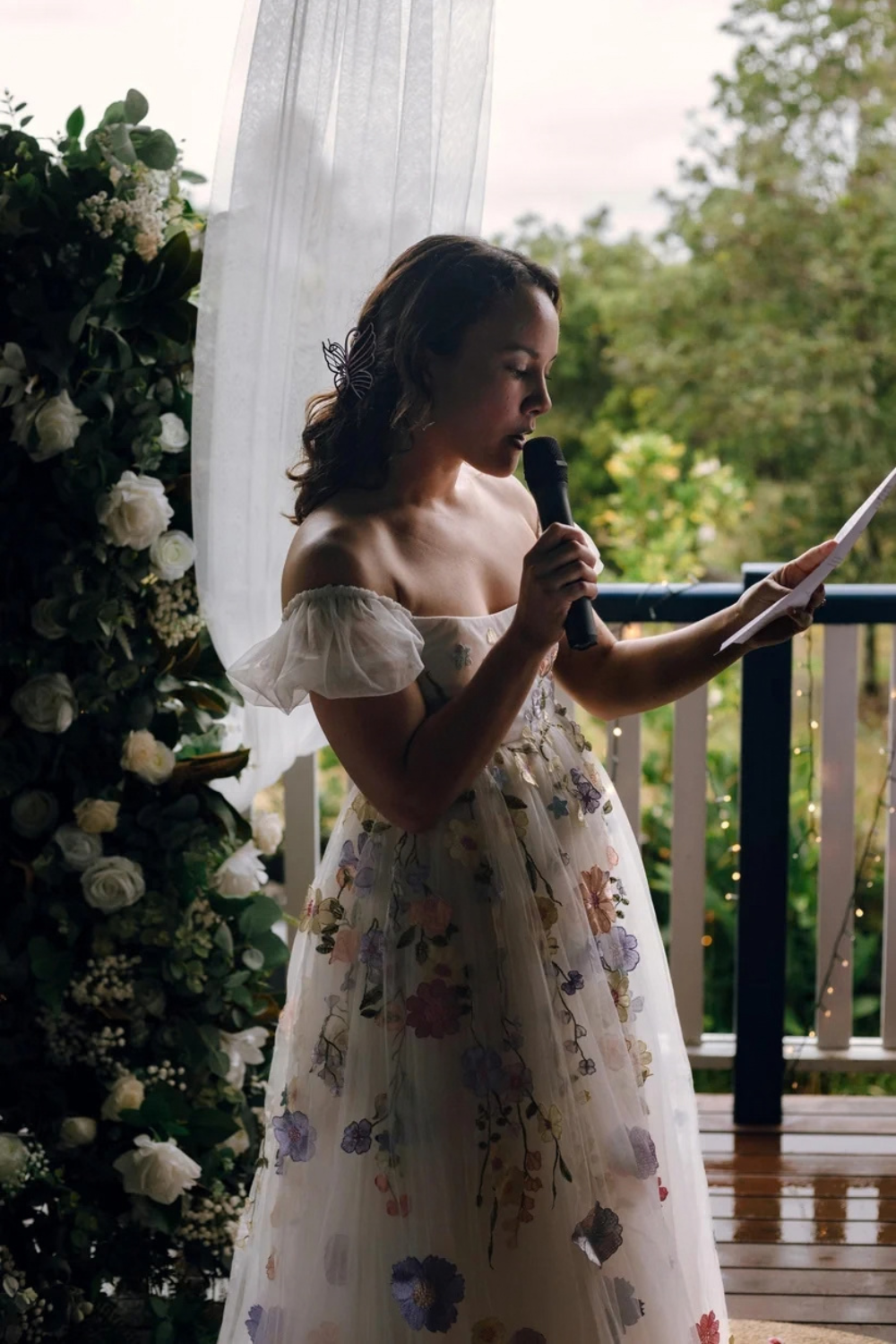 AMELIA Floral Regency Wedding Dress