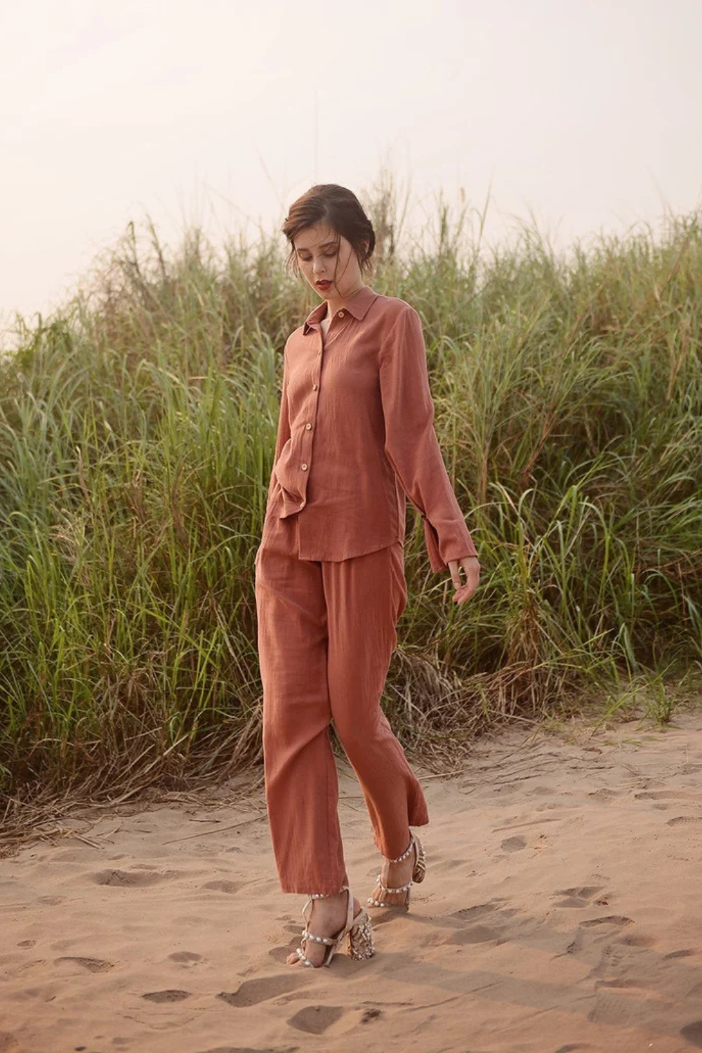 Organic Cotton Pajamas - Women Cotton Pajamas - Women Pajamas Set - Natural Clothing