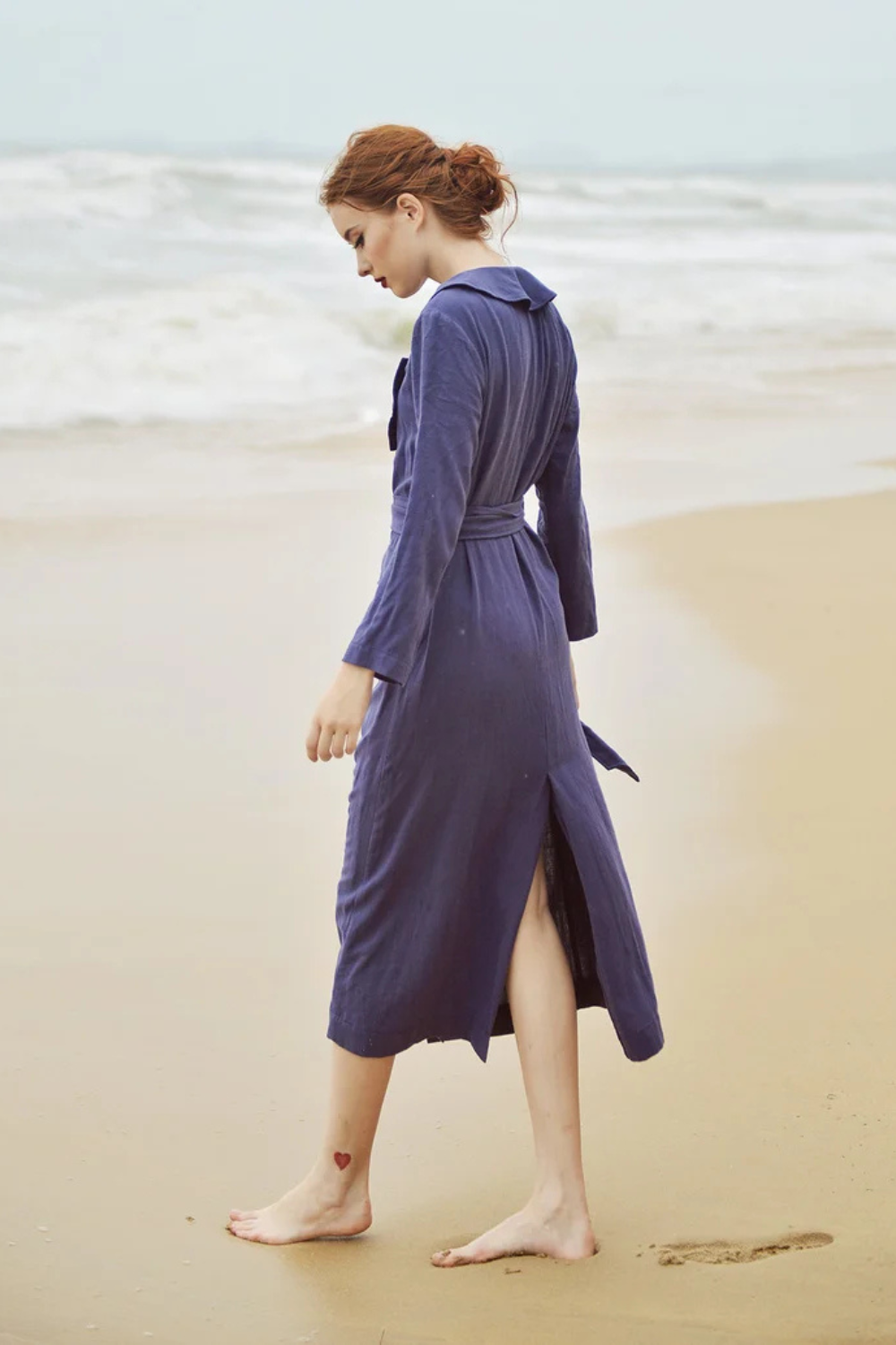 Linen Jacket Women - Women Cotton Blazer - Linen Long Coat - Long Sleeve Winter Jacket