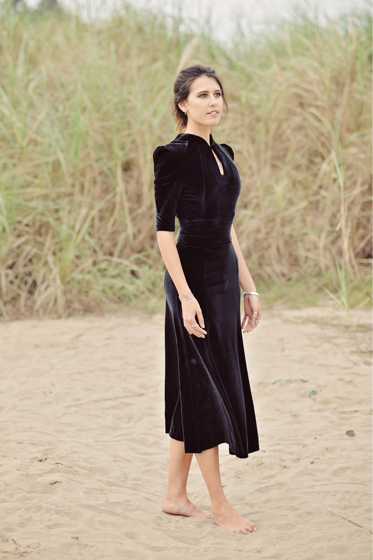TATIANNA Formal Velvet Dress