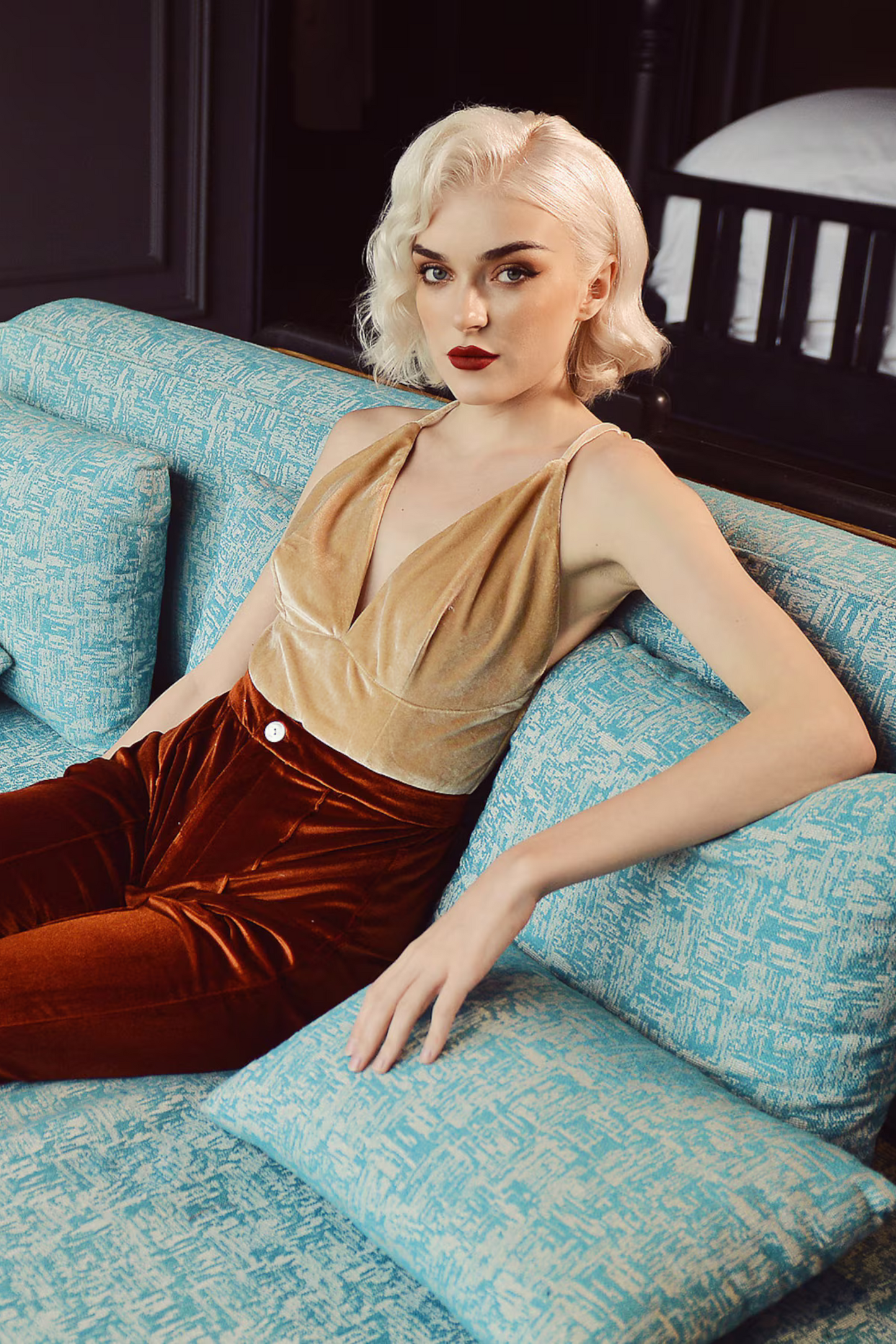 JADE Velvet Bodysuit