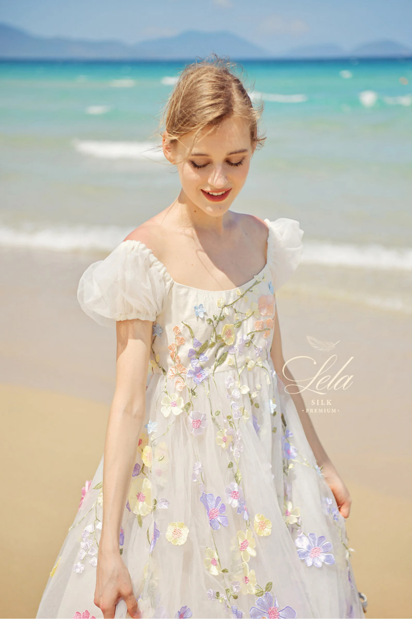 AMELIA Floral Regency Wedding Dress