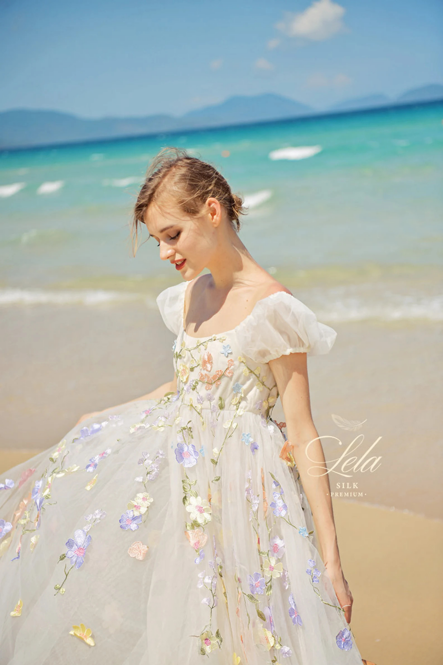 AMELIA Floral Regency Wedding Dress