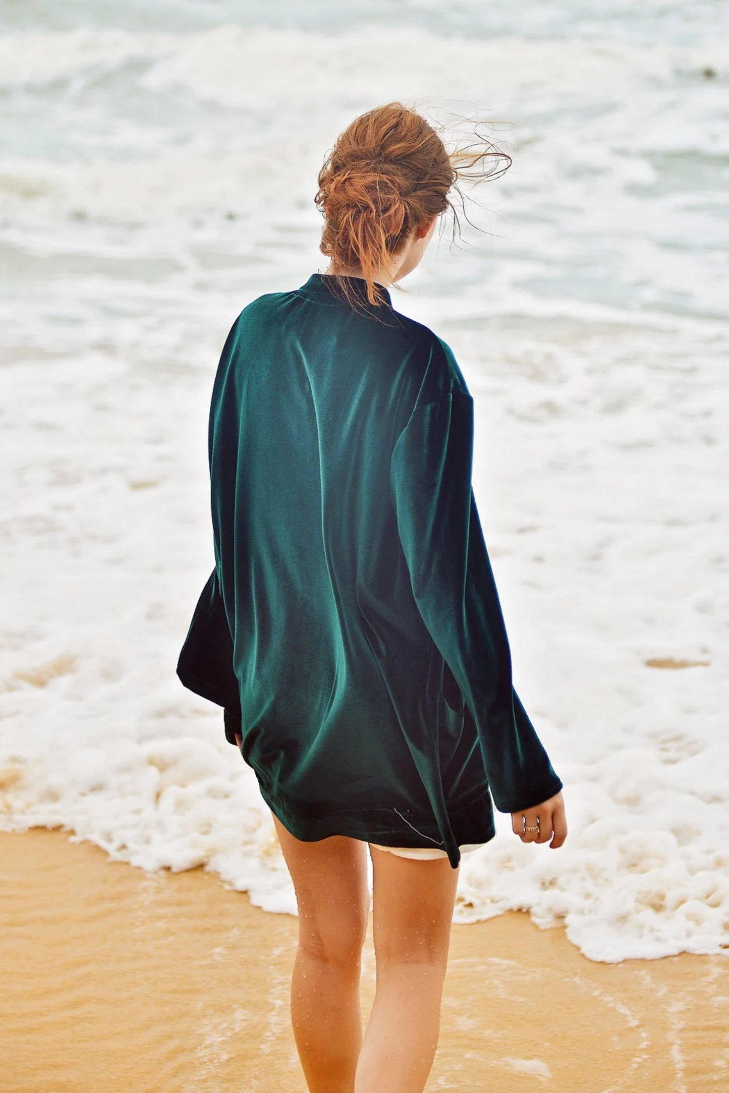 POPPY Velvet Cardigan