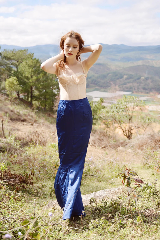 Silk Skirt Mermaid - Silk Skirt Maxi - Silk Skirt Long