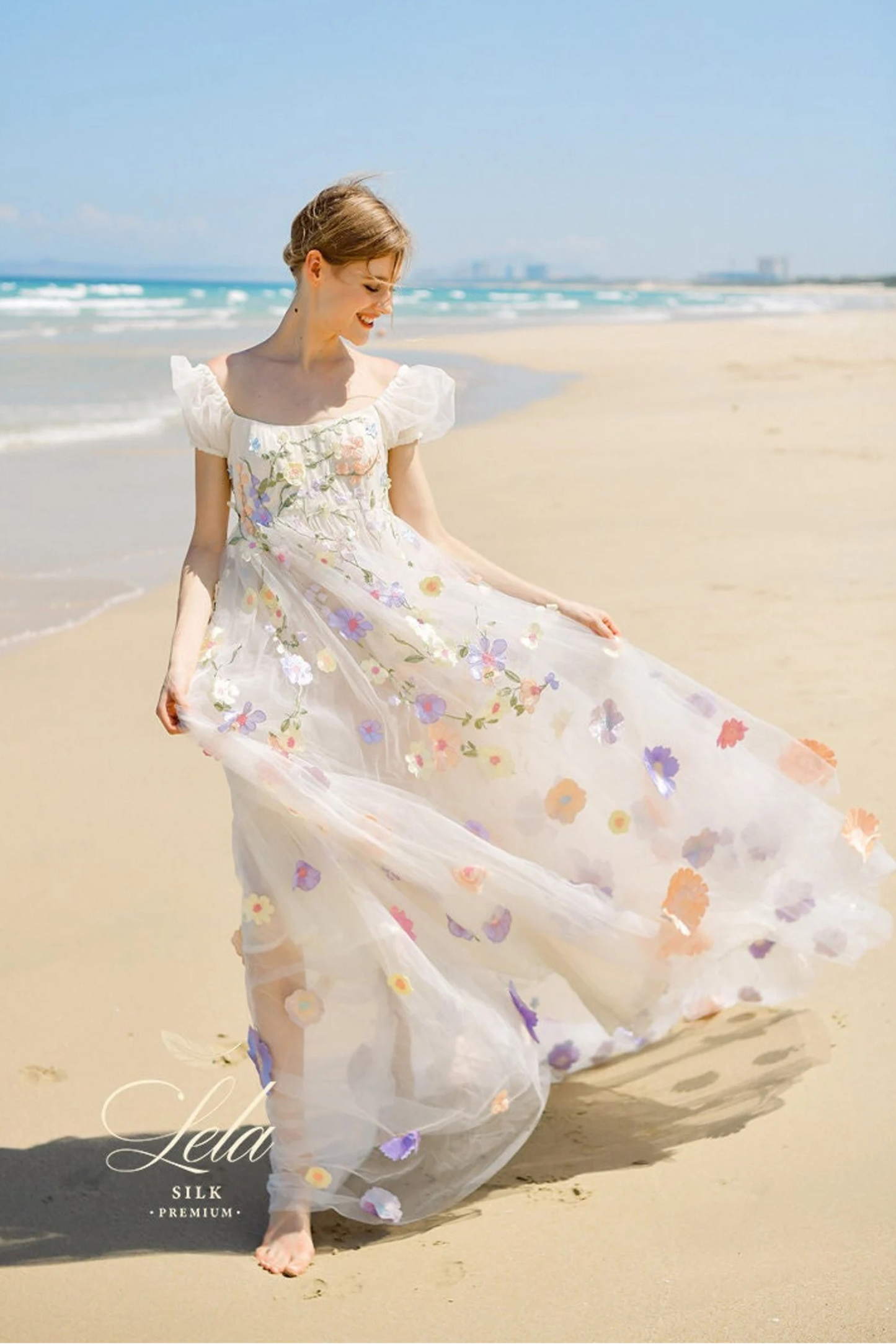 AMELIA Floral Regency Wedding Dress