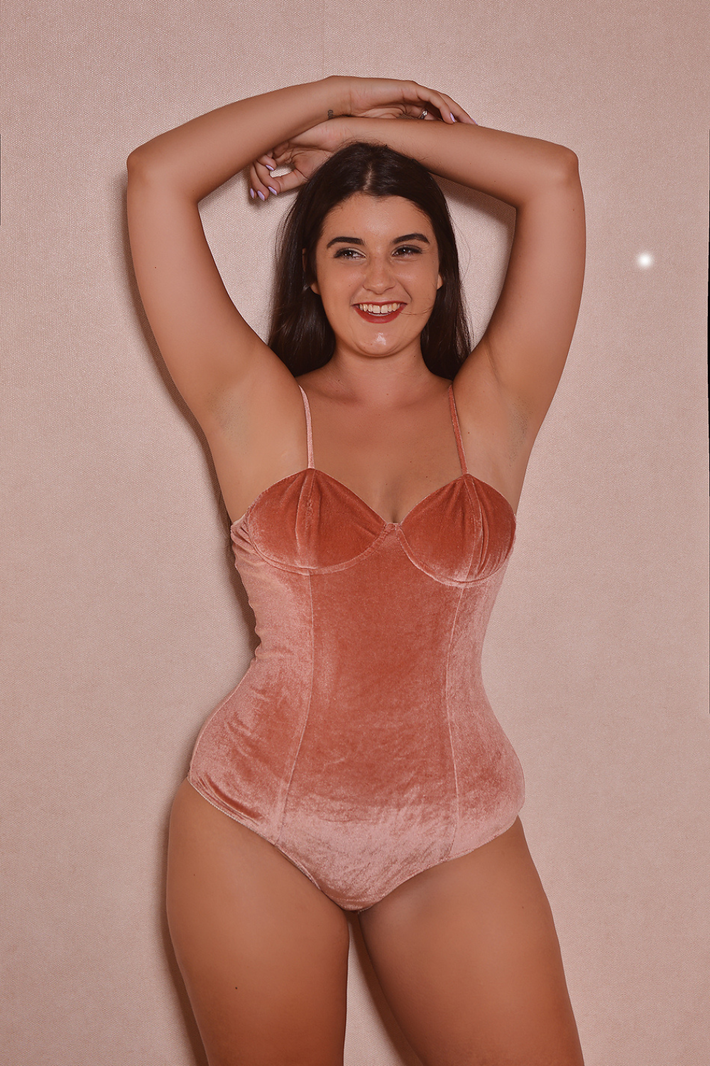 Velvet Bodysuit Women