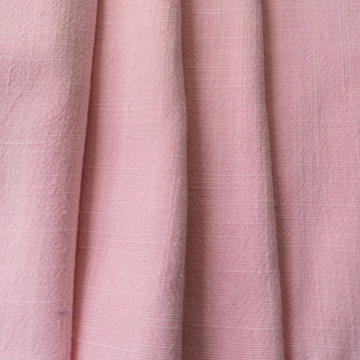 Soft Linen Fabric by the yard in Baby Pink