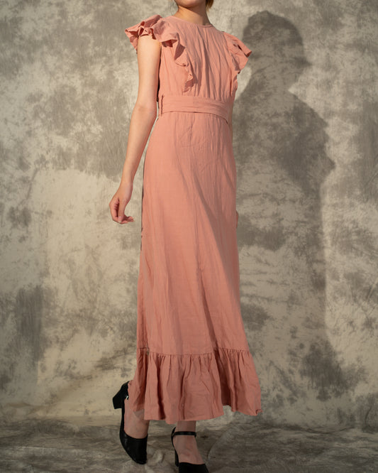 Prairie Dusty Rose Organic Cotton Dress