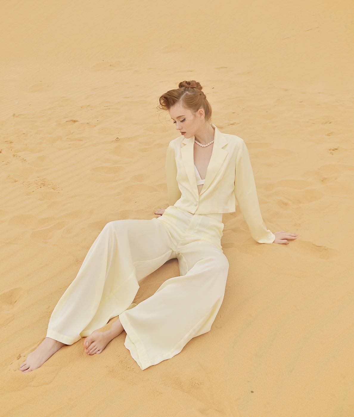 CATHERINE Silk Pants