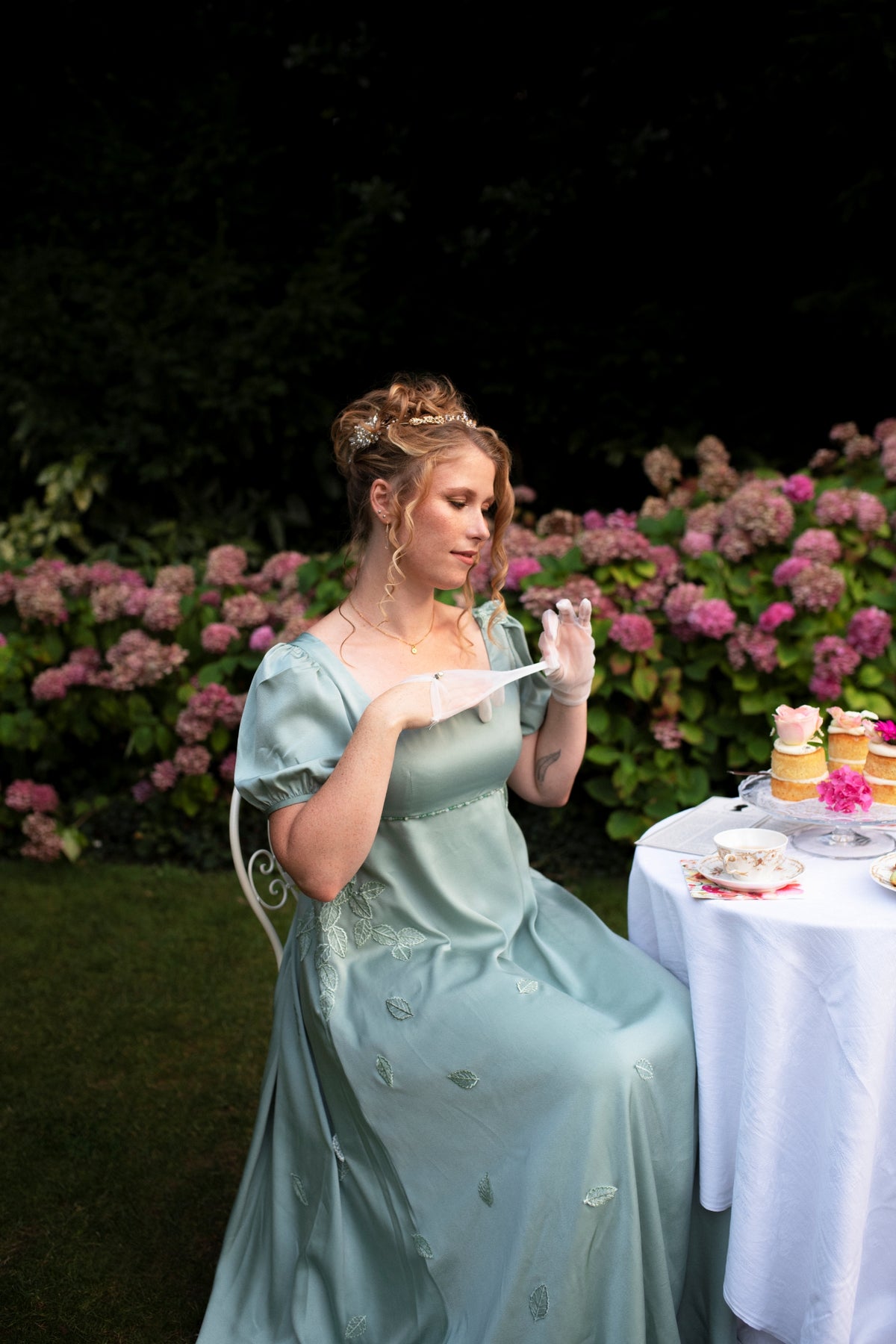 MIA Silk Regency Dress