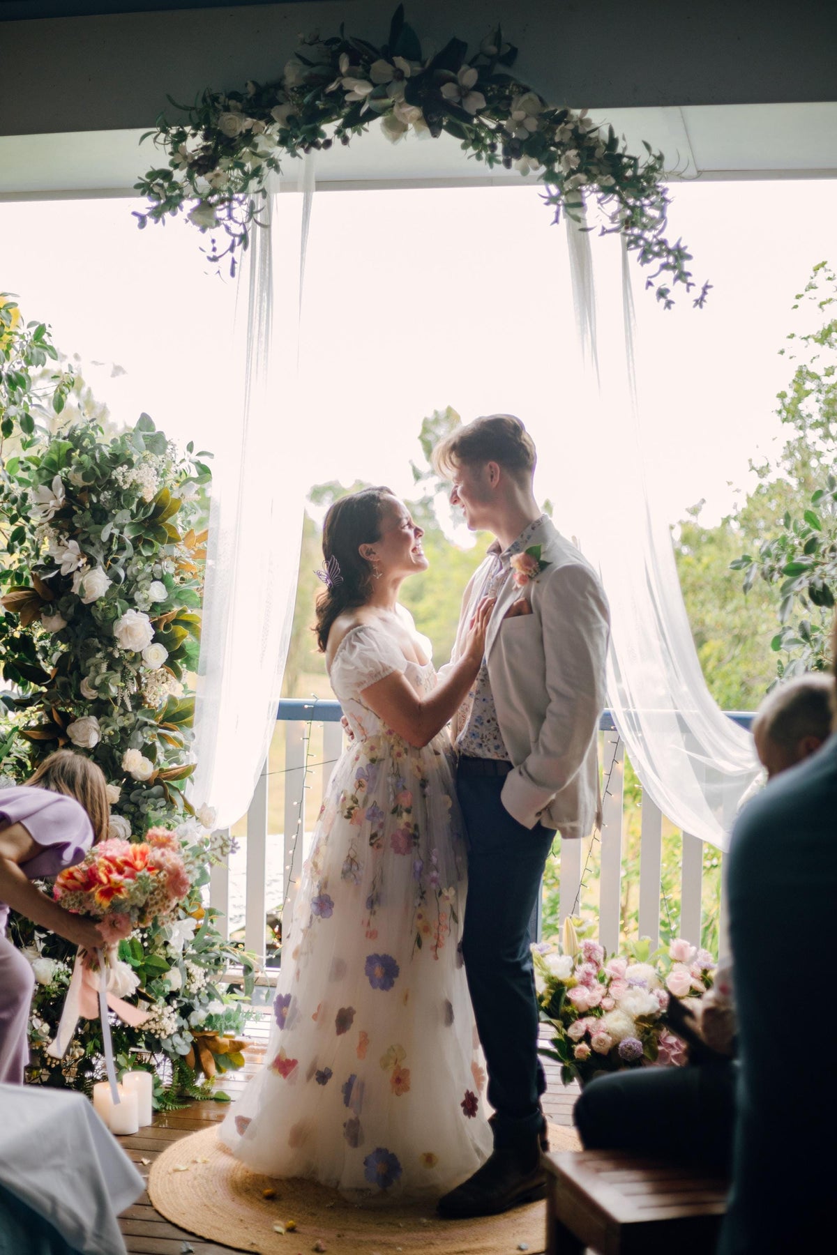 AMELIA Floral Regency Wedding Dress