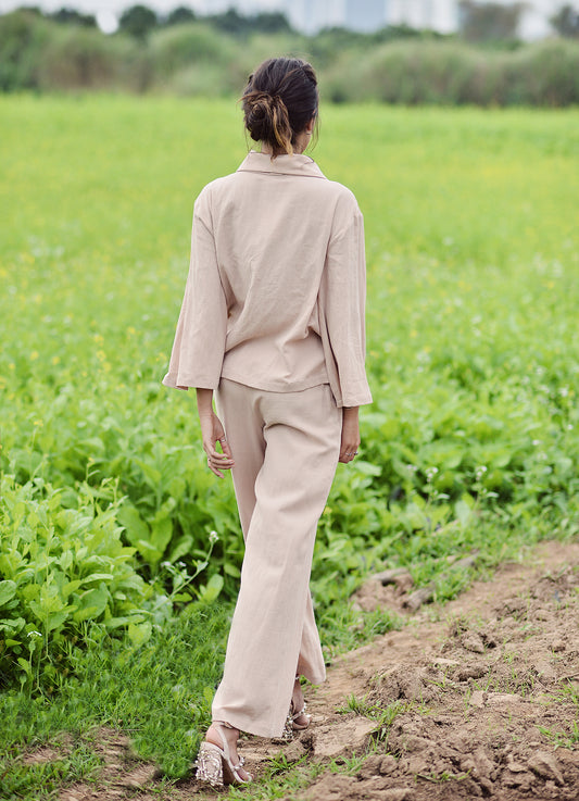 Pajamas Women Linen - Cotton Kimono Pajamas Set - Women Cotton PJ's - Organic Cotton Homewear - Linen Clothing Women