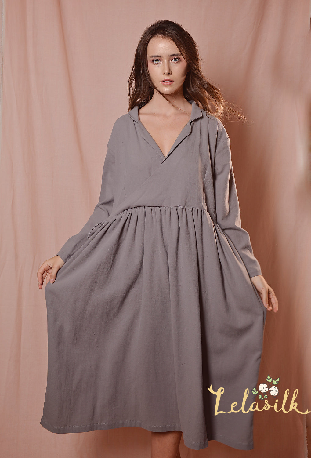 Cotton Tunic Dress - Women Cotton Tunic - Summer Loose Kaftan
