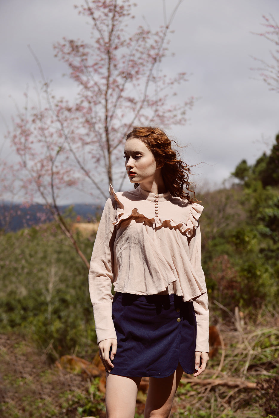 Linen Blouse Women - Cotton Blouse Long Sleeves - Linen Top