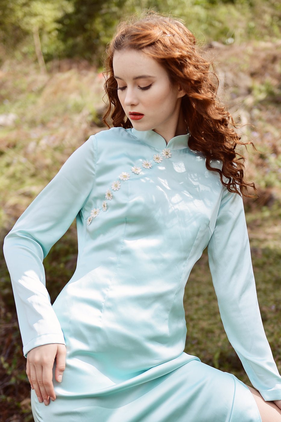 LAN Vietnamese Silk Ao Dai
