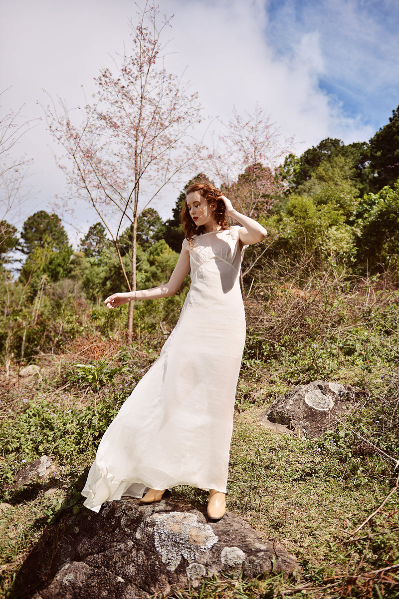 Sheer Silk Dress - Sheer Pool Dress - Maxi Dress Summer