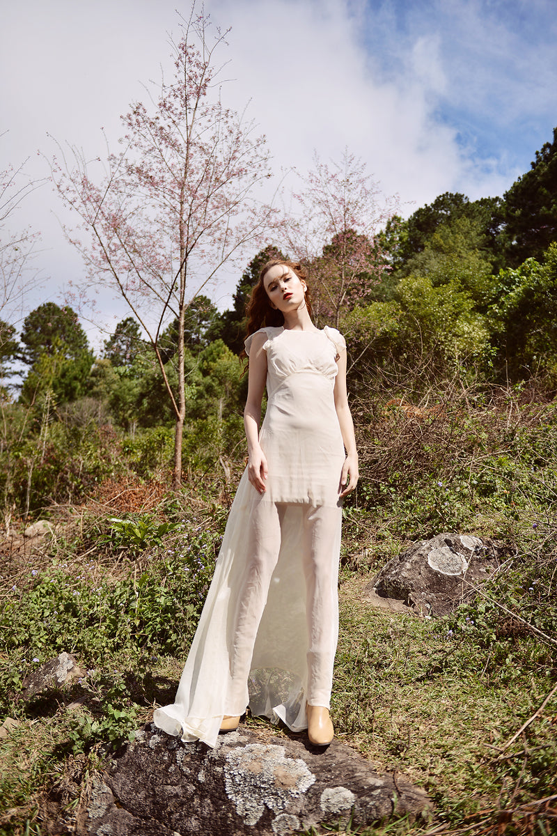 Sheer Silk Dress - Sheer Pool Dress - Maxi Dress Summer