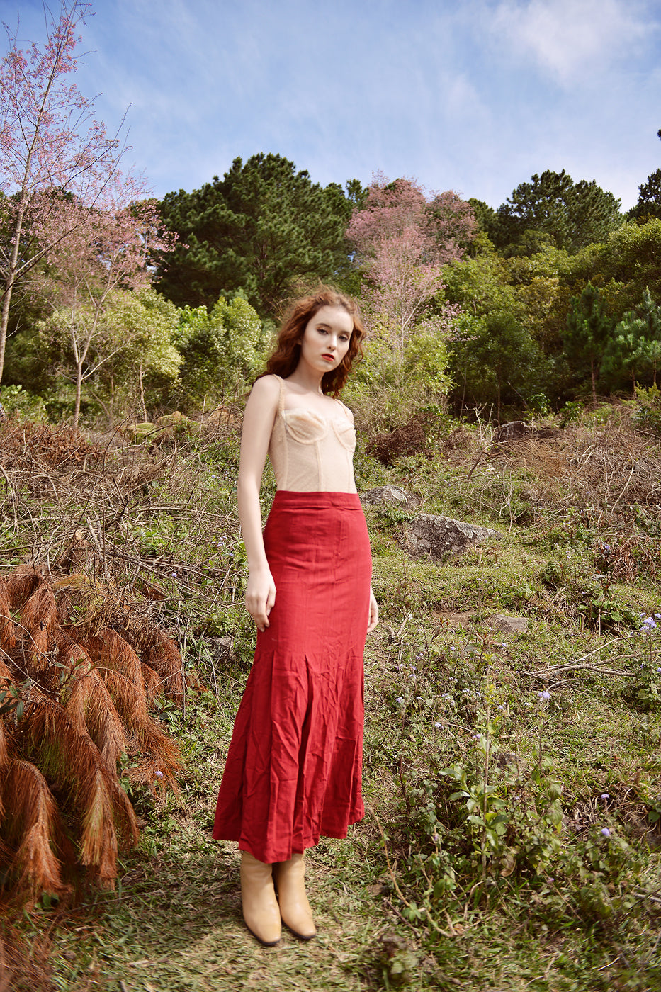 Linen Skirts Midi - Linen Skirt Women - Long Skirts Women - Cotton Skirts