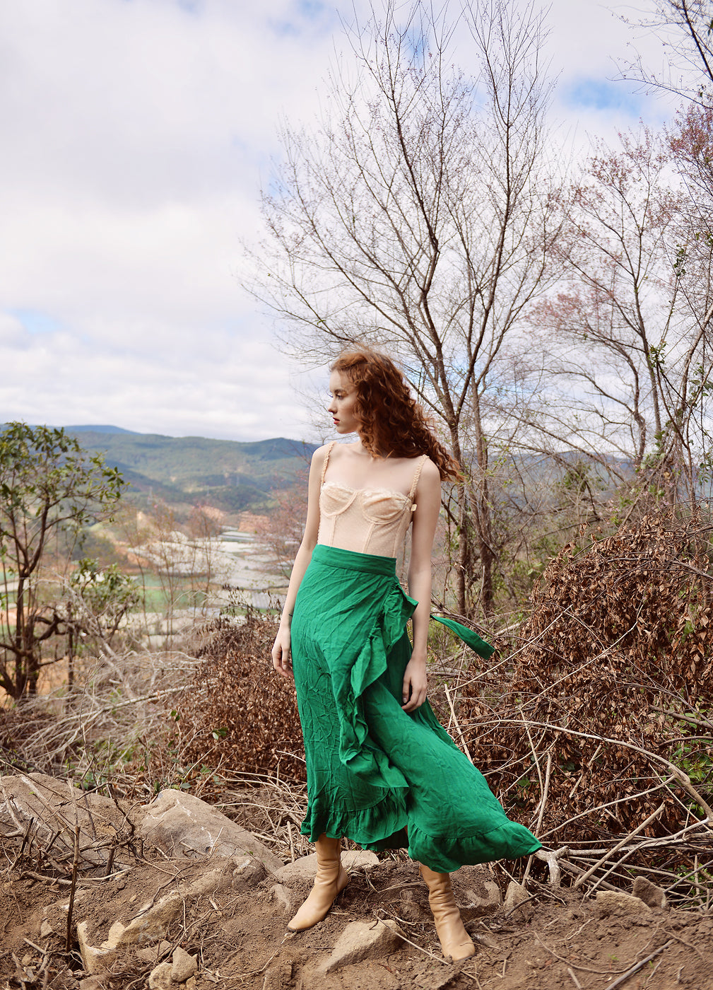 Linen Skirts Women - Women Long Skirt - Wrap Skirt Linen - Natural Clothing
