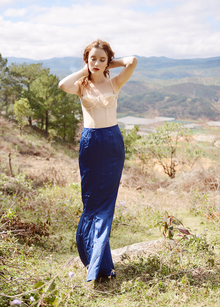 Silk Skirt Mermaid - Silk Skirt Maxi - Silk Skirt Long