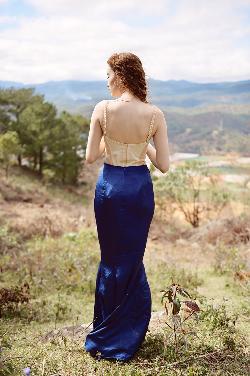 Silk Skirt Mermaid - Silk Skirt Maxi - Silk Skirt Long