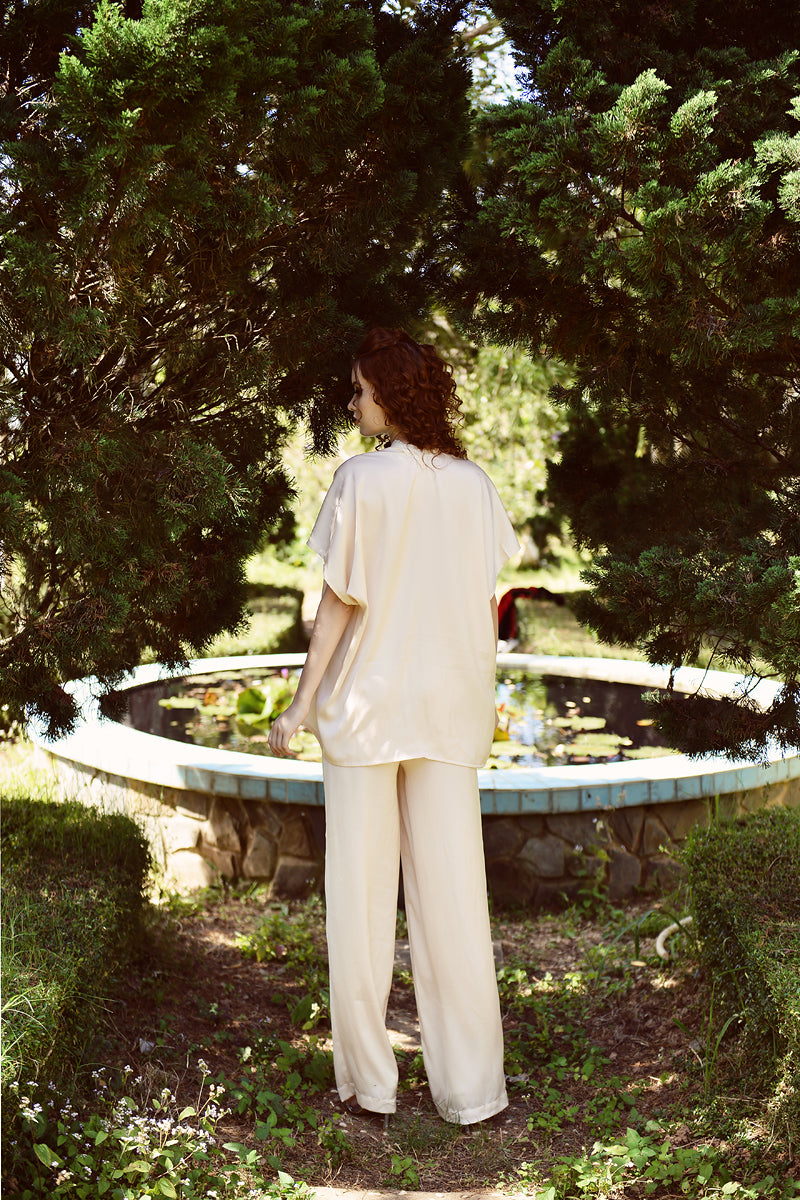 Loungewear Women Set - Women Silk Pajamas - Pajamas Set