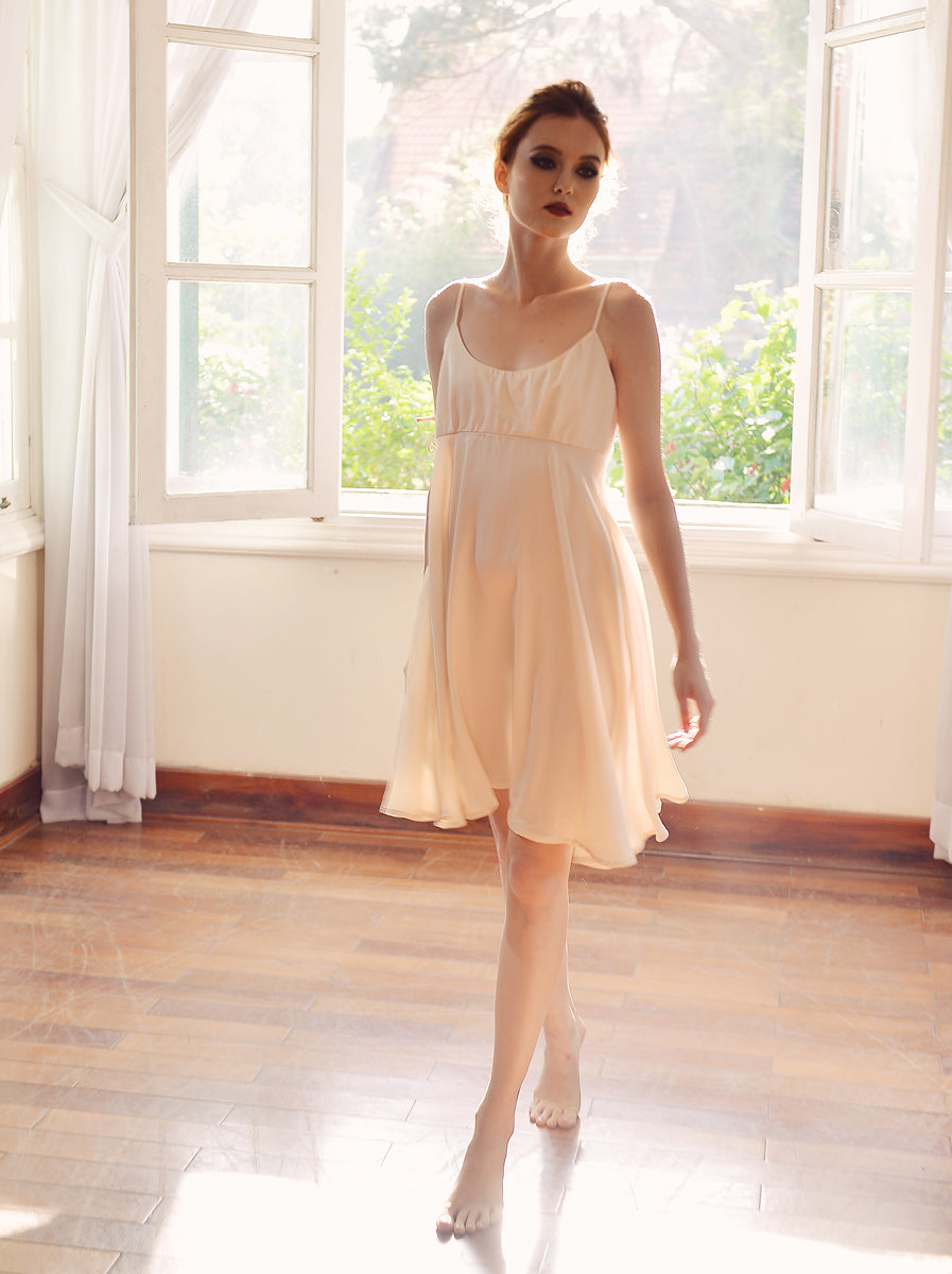 Slip Dress - Slip Dress Women - Mini Silk Dress