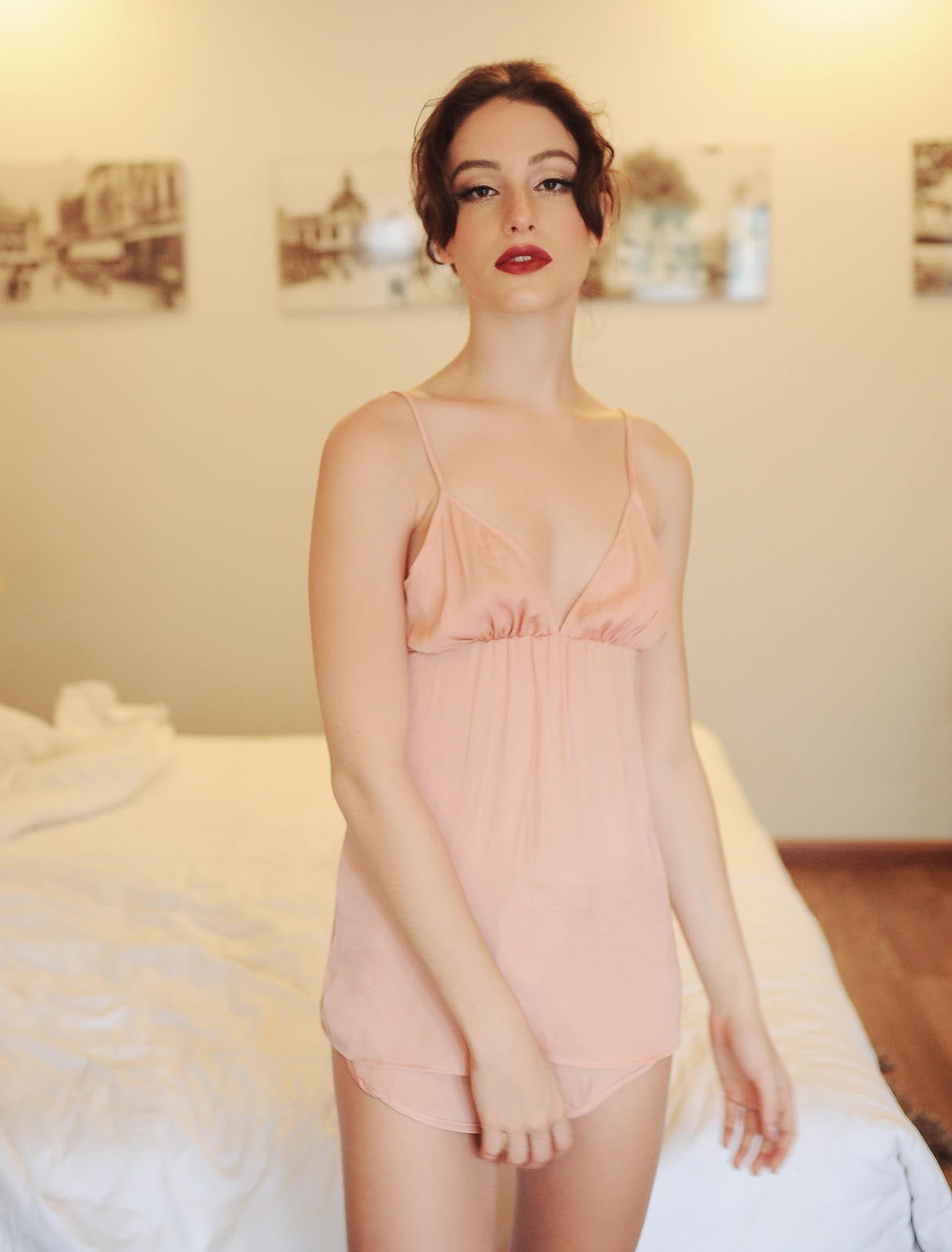 Camisole Silk Pajamas - Women Silk Set - Women Pajamas - Women Pyjamas Set - Silk Sleepwear