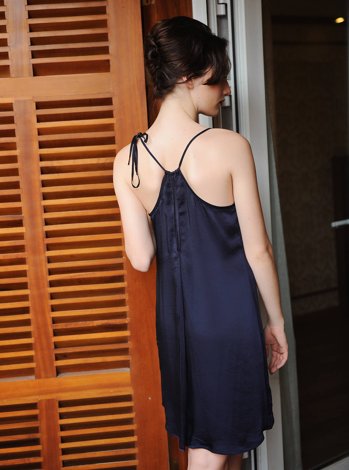 Simple Silk Dress - Silk Sleeping Gown - Silk Comfy Sleepwear - Gift For Her