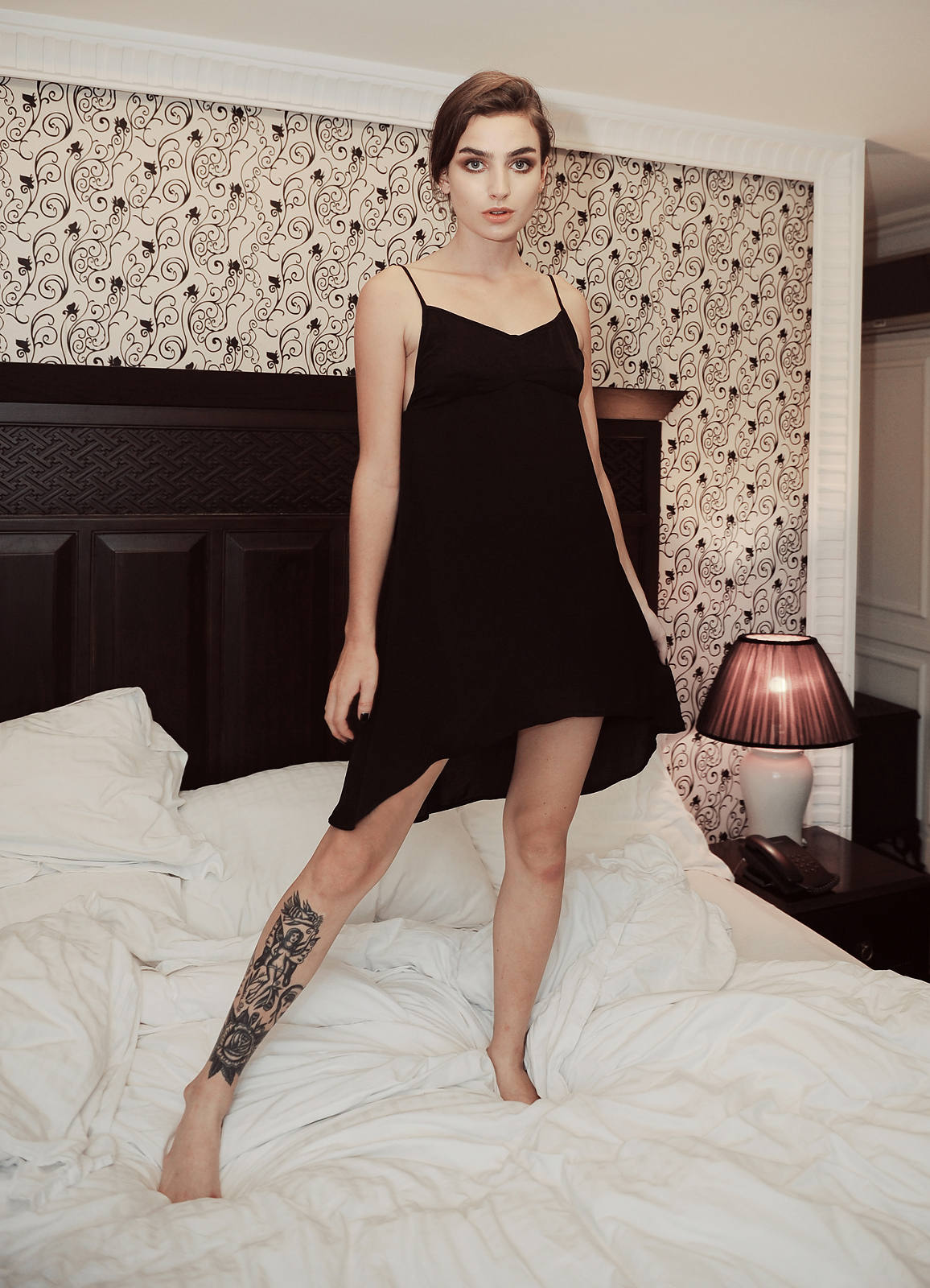 High-low Silk Slip - Silk Sleepwear - Lelasilk Sleeping Gown - Gift for her