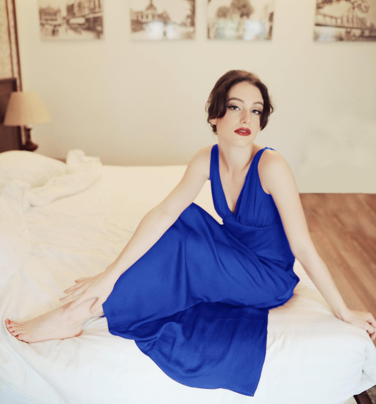 Bridesmaids Silk Dress - Night Gown Bridesmaids - Silk Slip Dress - Silk Slip Wedding Dress - Gift For Her