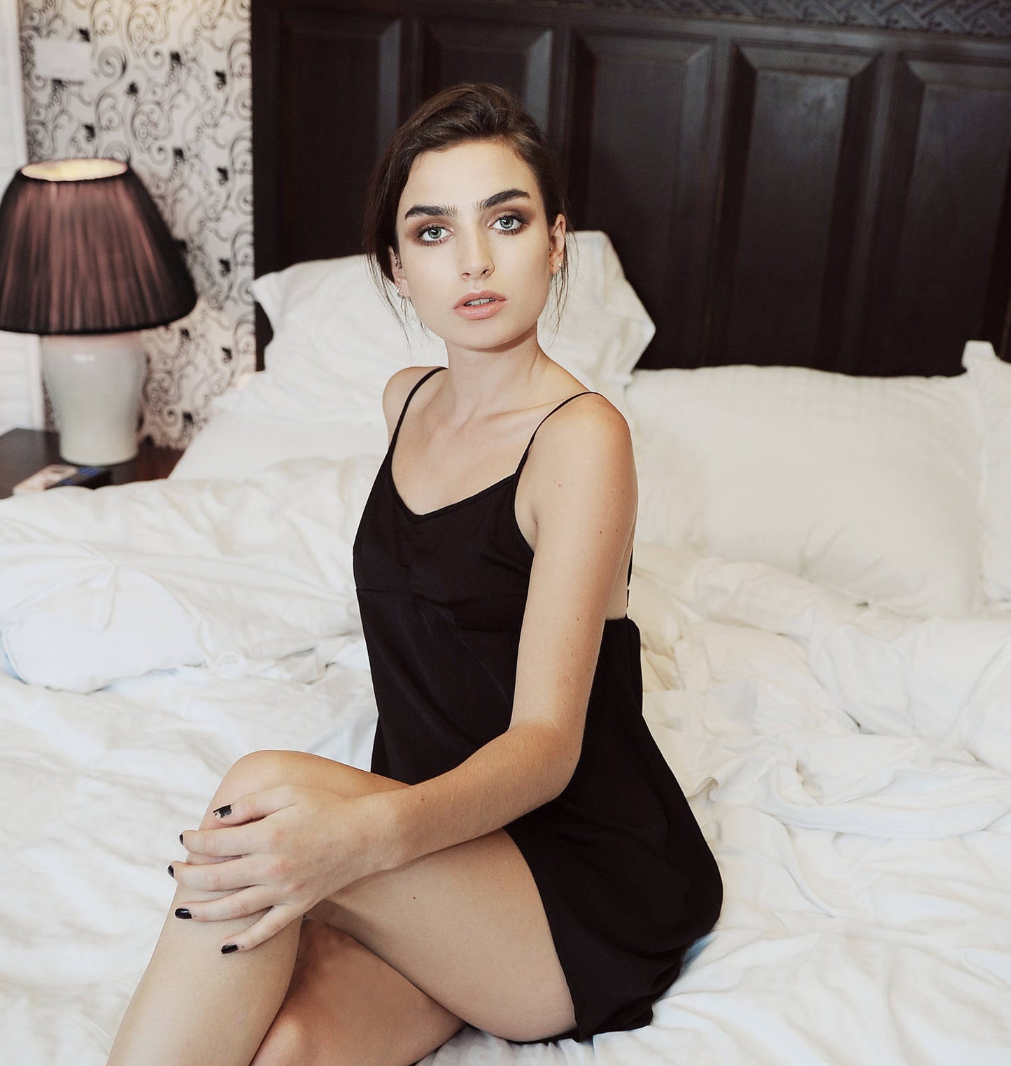 High-low Silk Slip - Silk Sleepwear - Lelasilk Sleeping Gown - Gift for her