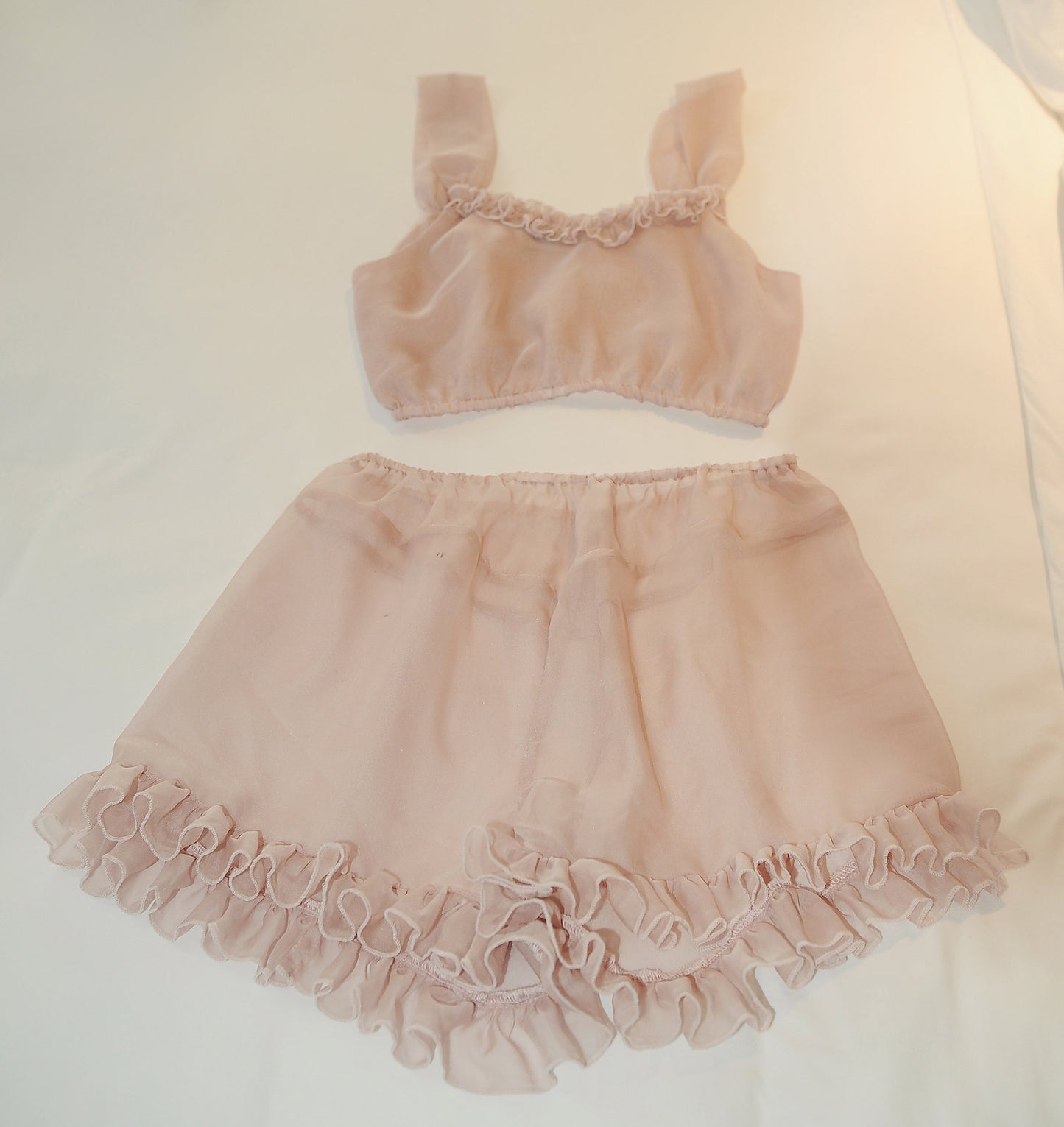 Sheer Silk Lingeries - Silk Tulle sleepwear - Sexy Pajamas Sheer - Honeymoon Gift