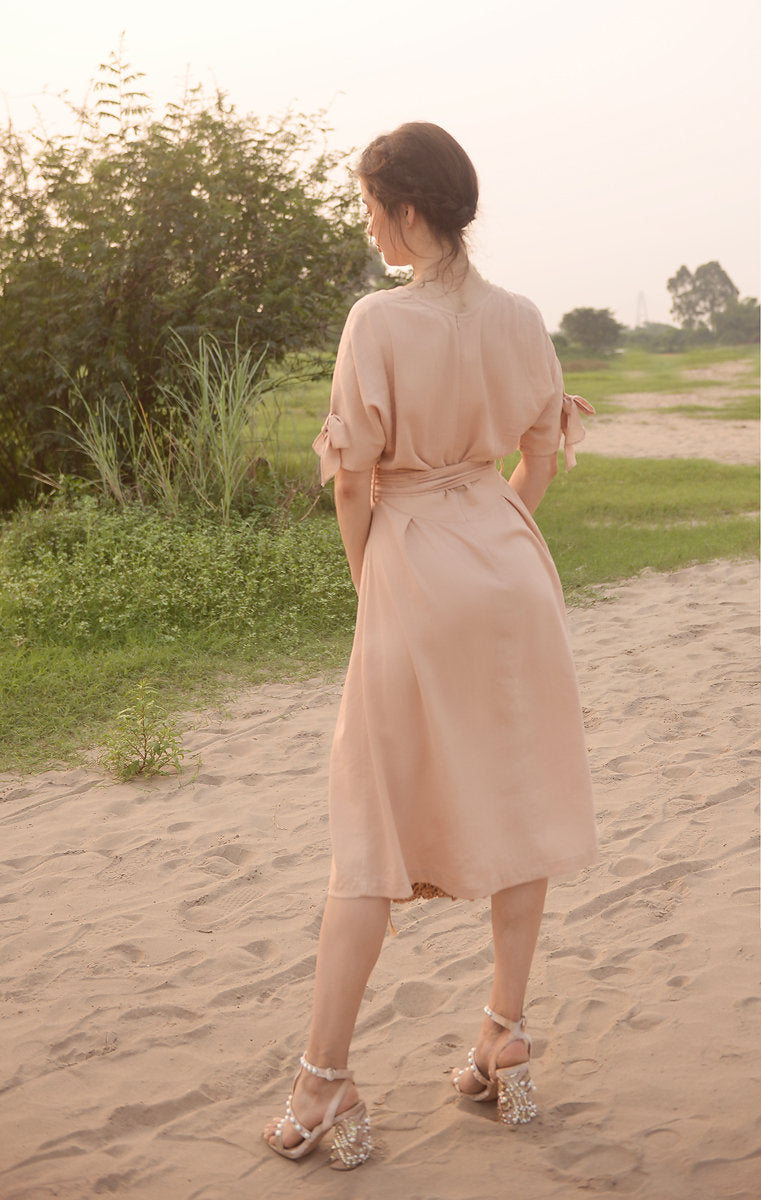 Linen Dress - Organic Cotton Dress - Natural Fabric - Organic Cotton Clothing