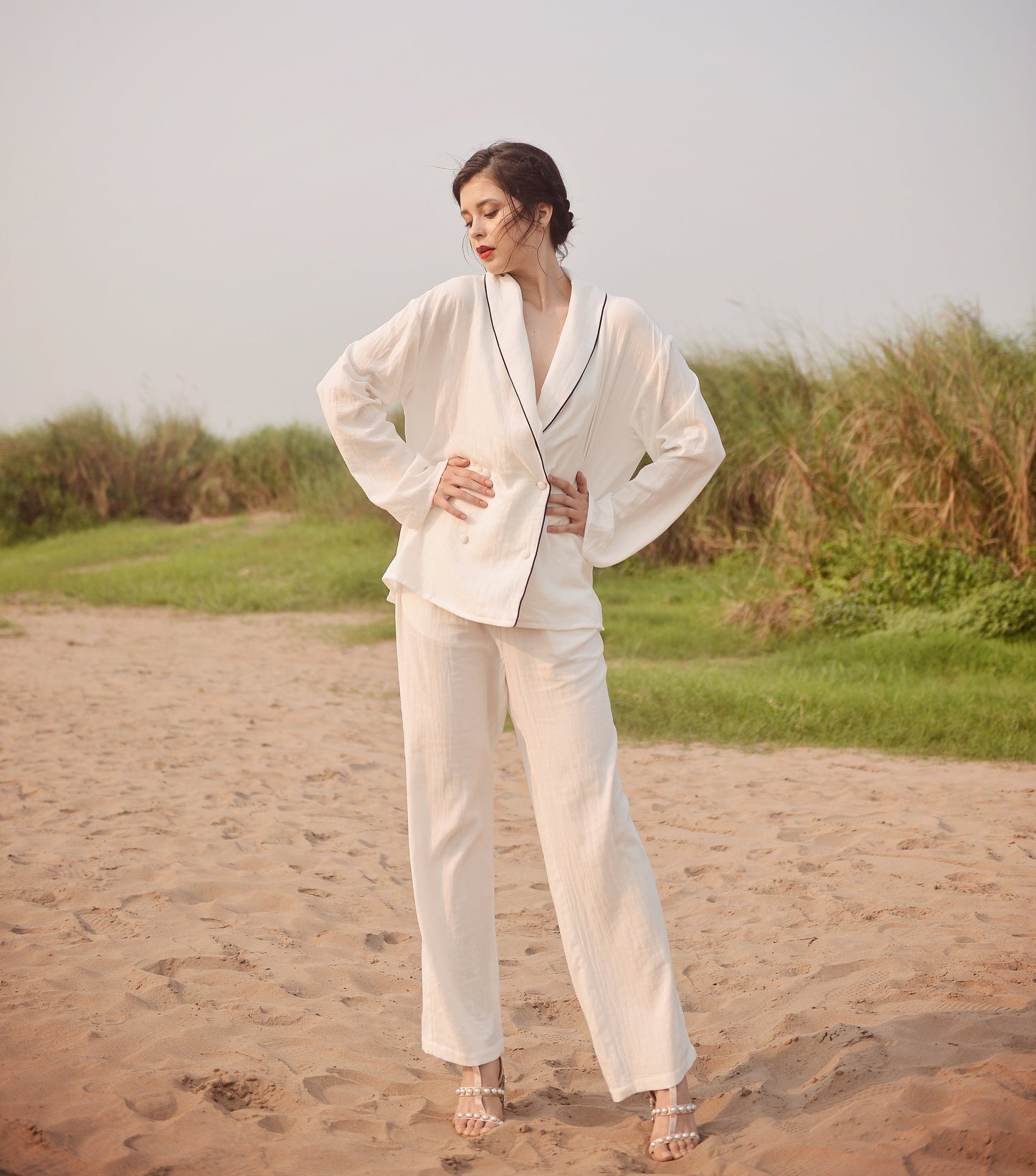 Cotton Pajamas Women - Women Organic Clothing - Organic Cotton Clothing - Cotton PJs Sets