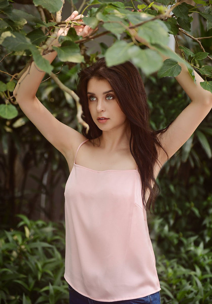 Silk Slip Top - Satin Silk Tank Top - Basic Silk Top - Women Silk Top - Silk Top - Mulberry Silk Clothing