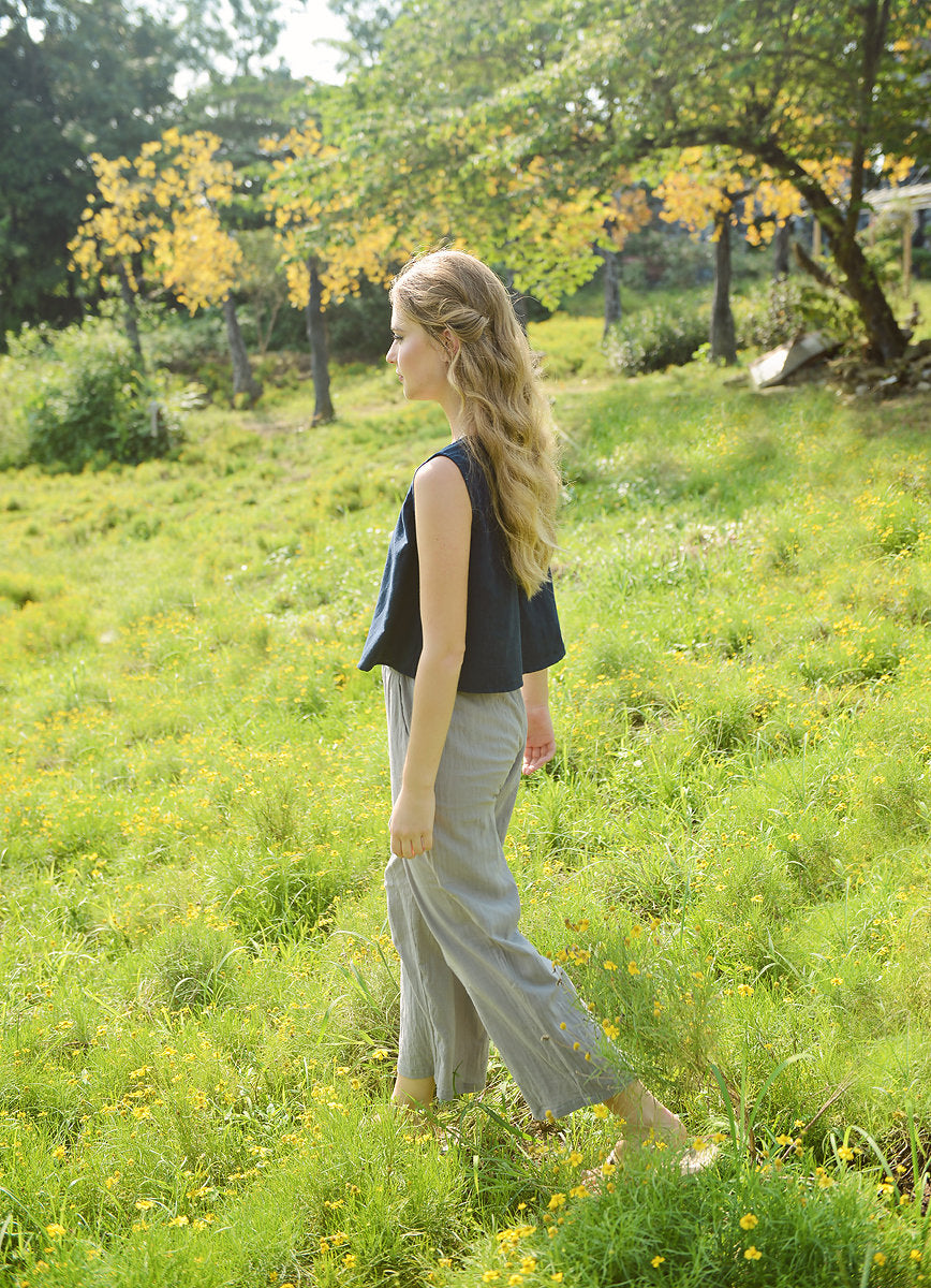Women Linen Pants - Linen Long Pants - Long Loose Pants - Women Linen Trousers